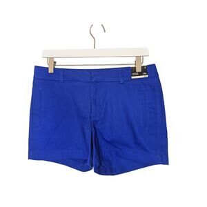 ana A New Approach Womens Size 6 Twill Shorts in Dark Blue